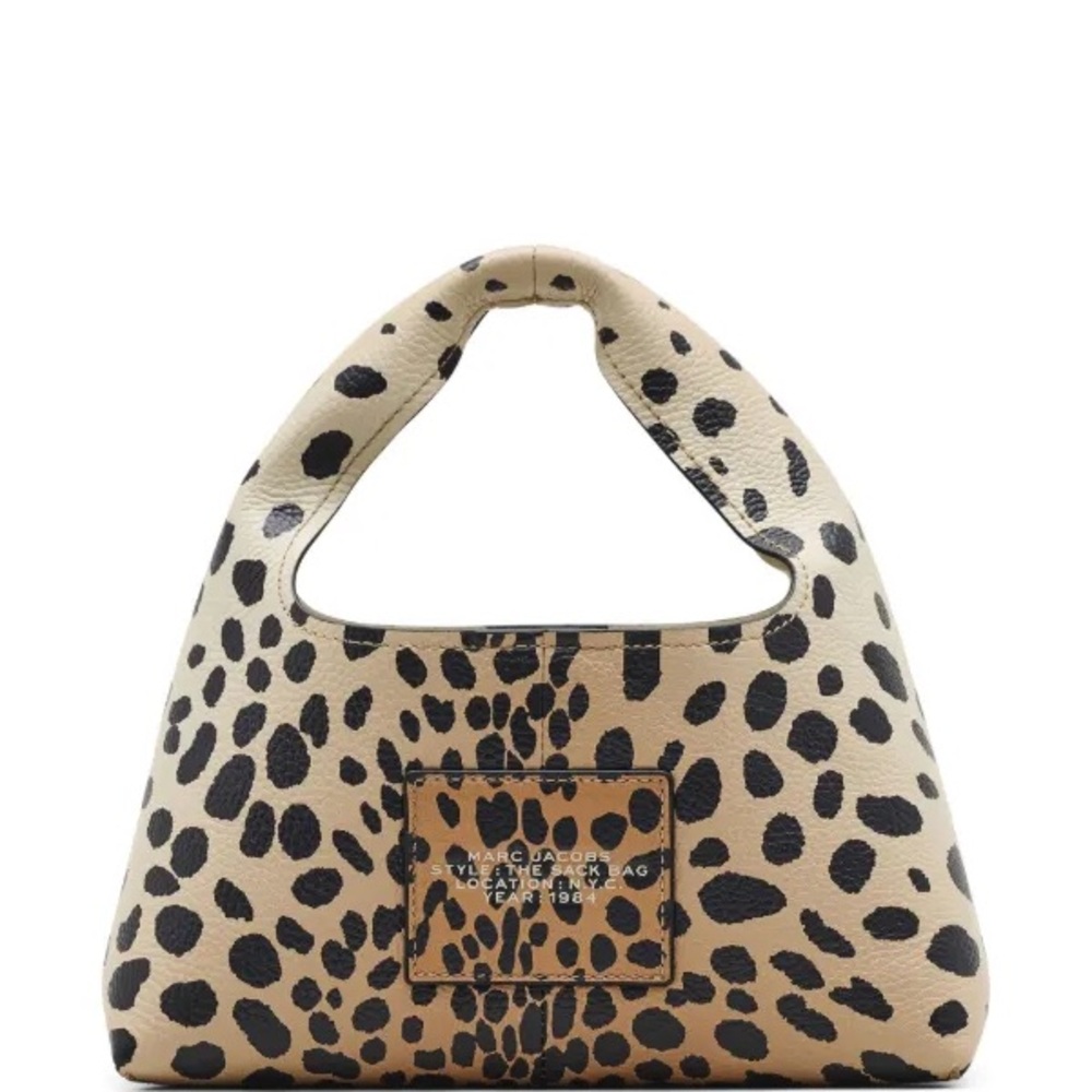 Marc Jacobs Tan and Black Cheetah Hobo Bag with Matching Wallet Combo *** - Picture 2 of 9